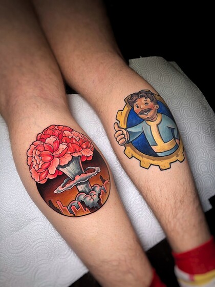 Тату эскиз #94990 Тату мастер Aleksandra Murzina 