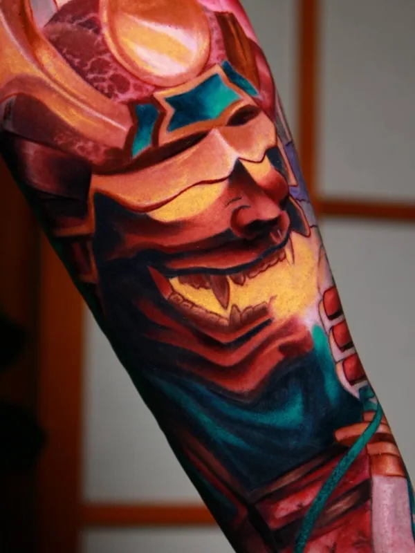 color japanese tattoo on forearm #95024 | Tattoo Artist Elizaveta Me.lissa.tattoo