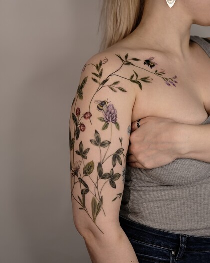 Тату эскиз #95115 Тату мастер Salvia.ink
