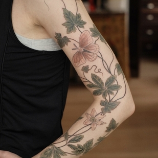 татуировка #95138 | Тату мастер Salvia.ink