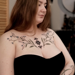 татуировка #99562 | Тату мастер Salvia.ink