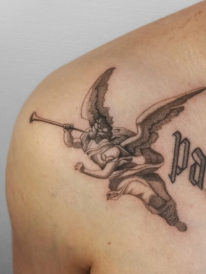 Тату эскиз #100631 Тату мастер Alina Avangard