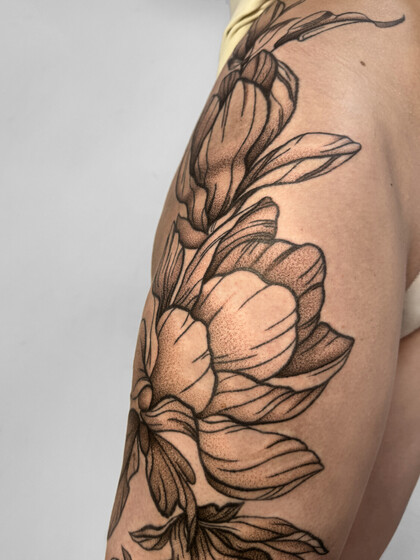 Тату эскиз #100666 Тату мастер Alina Avangard