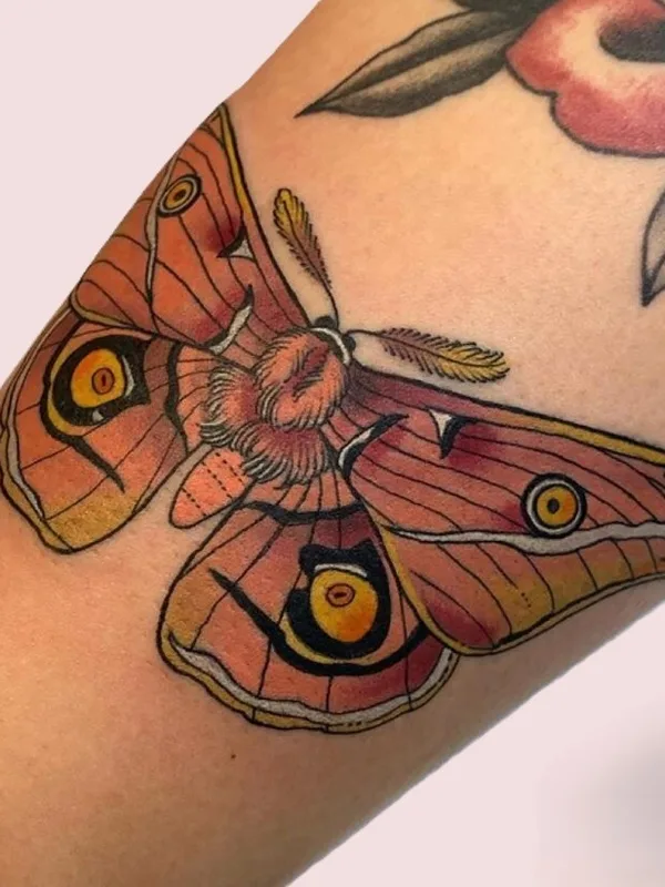 color neo-traditional 纹身 在 forearm #95437 | 纹身师 Alina VIVES