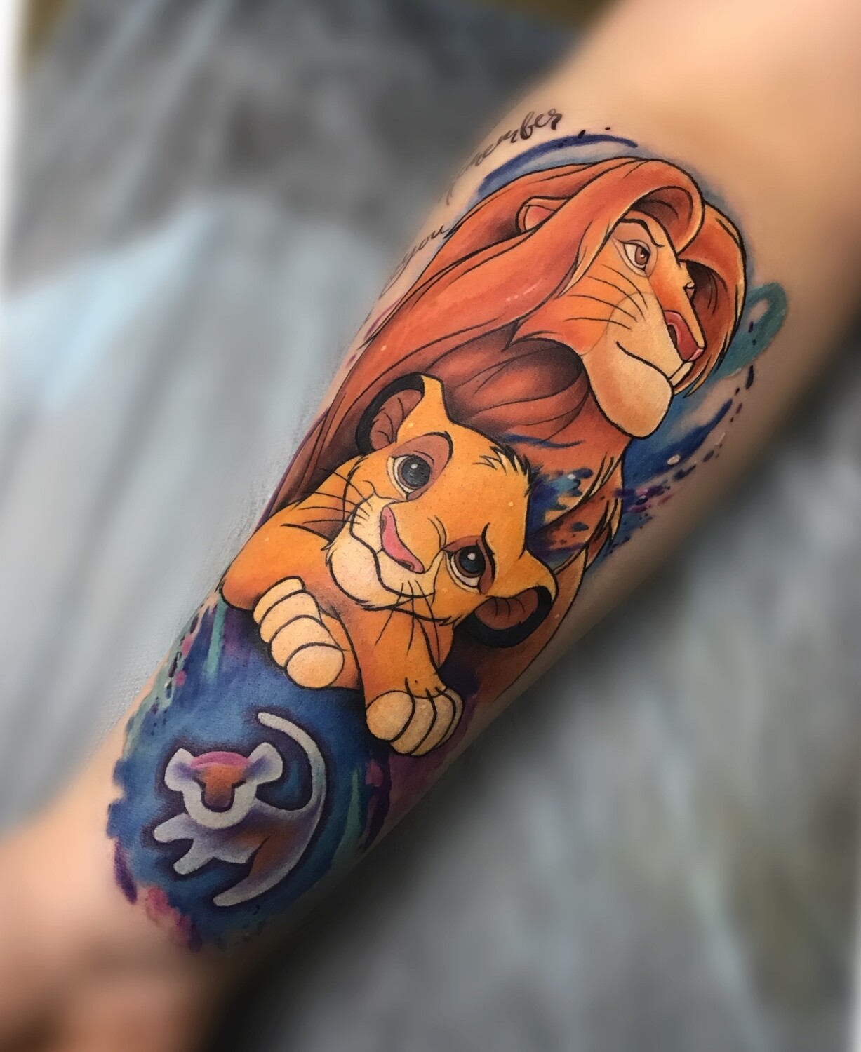 Color tattoo by Дарья Фараонова