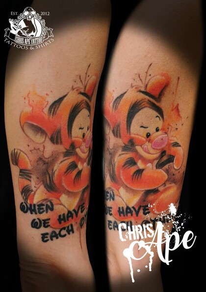 Тату эскиз # Тату мастер Chris Ape 