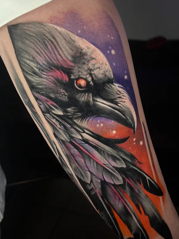 male color realism tatouage sur forearm #101138 | Artiste tatoueur Надя Груздева