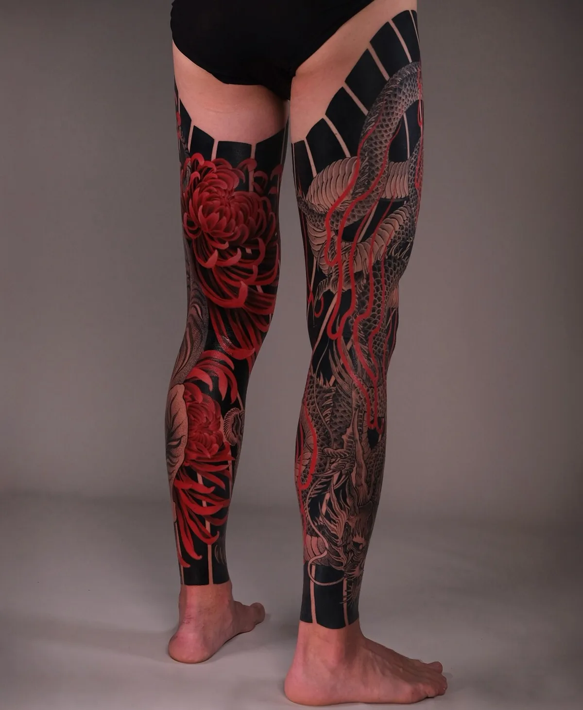 Japanese Black and Red Style
