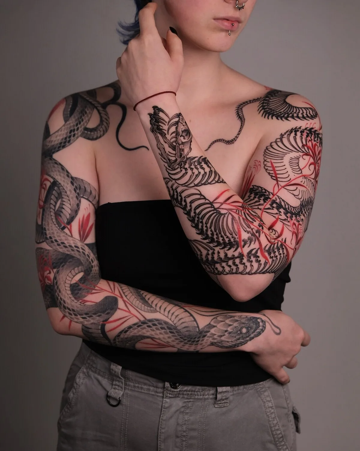 Japanese Black and Red Style