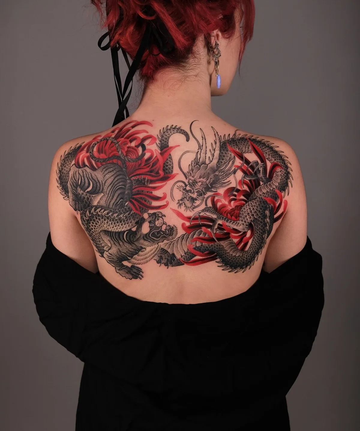 Japanese Black and Red Style