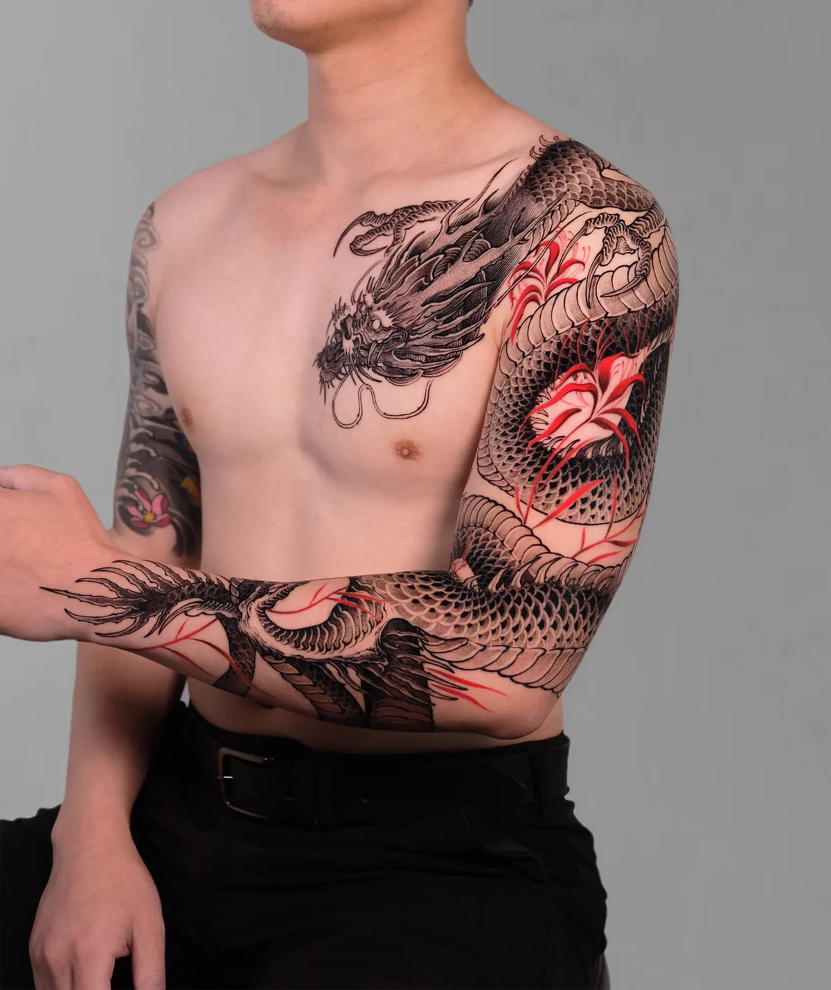 Japanese Black and Red Style