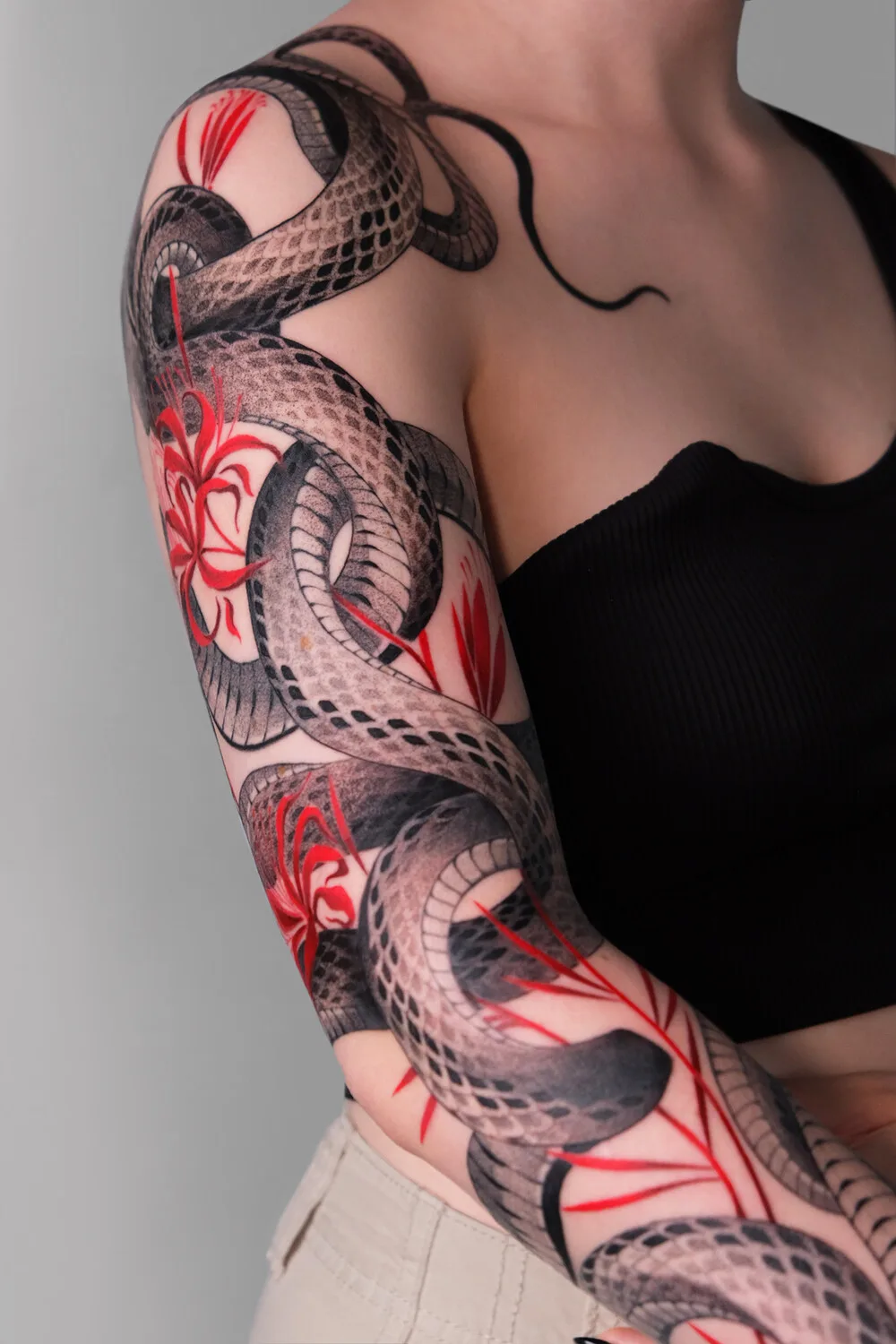 Japanese Black and Red Style
