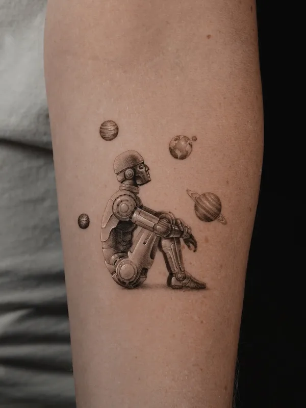 black and grey realism 타투 부위 forearm #96339 | 타투이스트 Bugra Bizel