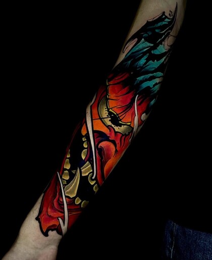 Тату эскиз #96330 Тату мастер Сергей Карпенко