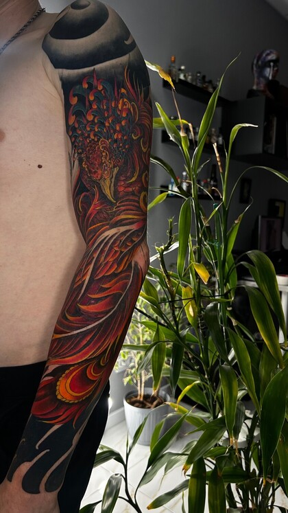 Тату эскиз #96337 Тату мастер Сергей Карпенко