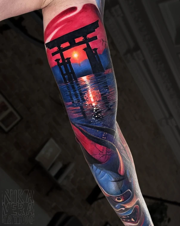 Японская — Nikaveratattoo