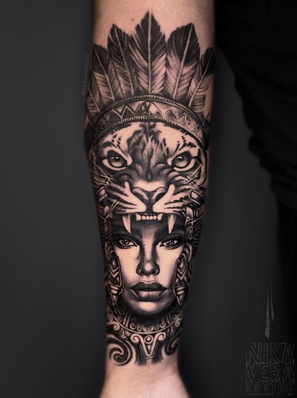 Тату эскиз # Тату мастер Nikaveratattoo