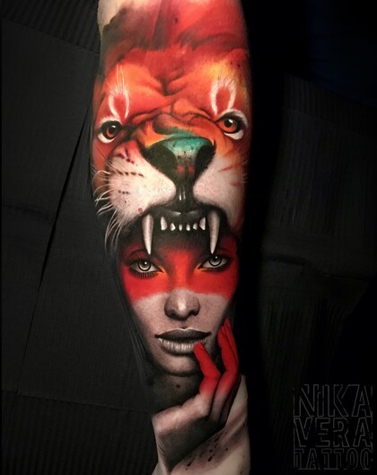 Тату эскиз # Тату мастер Nikaveratattoo