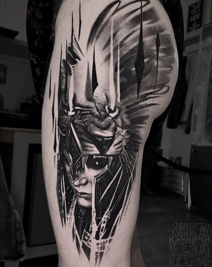 Тату эскиз # Тату мастер Nikaveratattoo