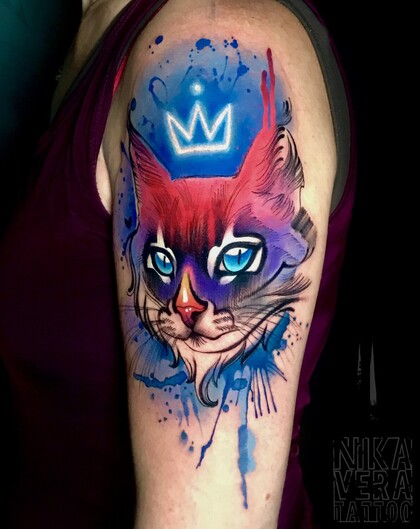 Тату эскиз # Тату мастер Nikaveratattoo