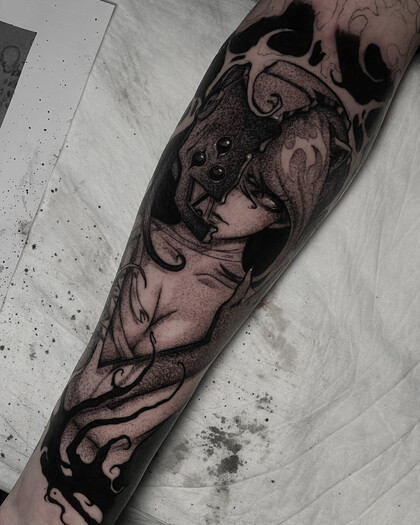 Тату эскиз # Тату мастер Valentin Markgraf