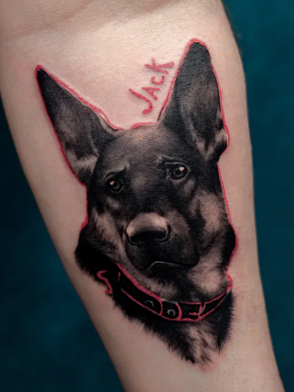 male blackandgrey realism татуировка на forearm #97729 | Тату мастер Alena