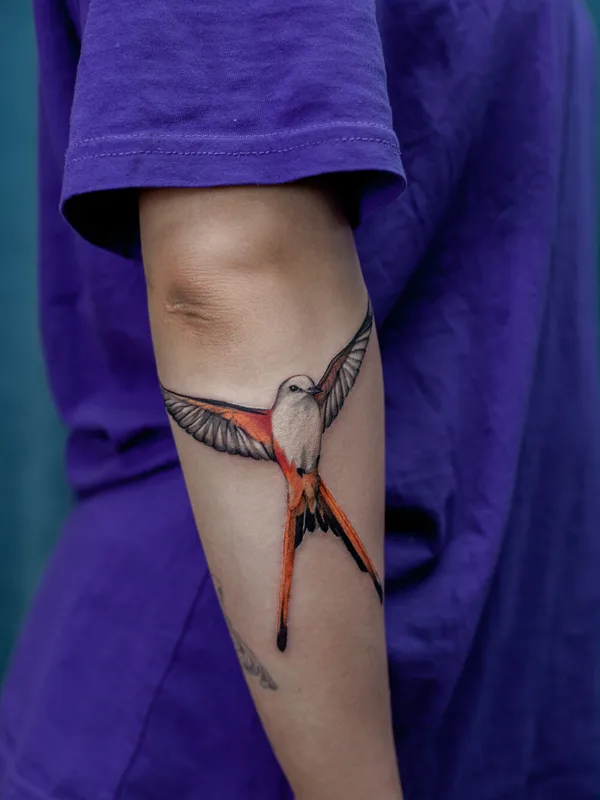 female color realism татуировка на forearm #97736 | Тату мастер Alena