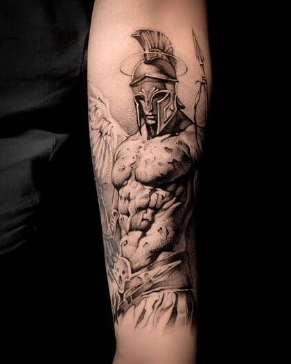 Тату эскиз # Тату мастер Владимир Исаков