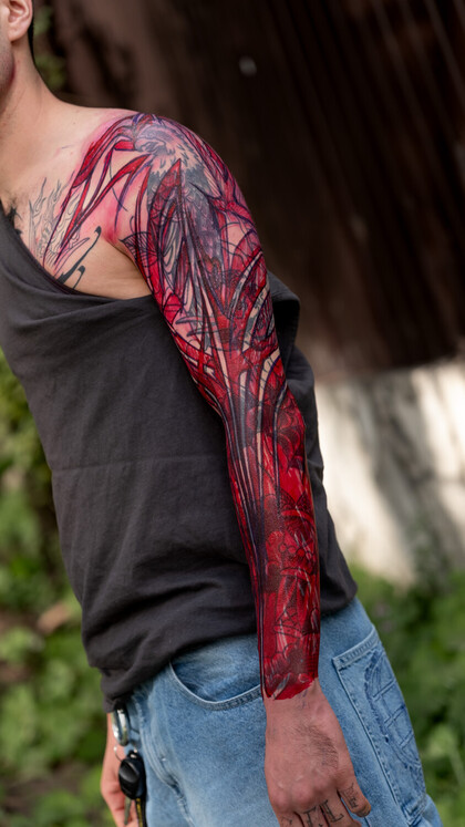 Тату эскиз #97640 Тату мастер Тимур Мускеев