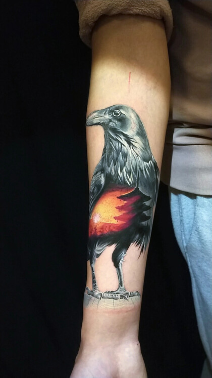 Тату эскиз # Тату мастер Роман Крылов