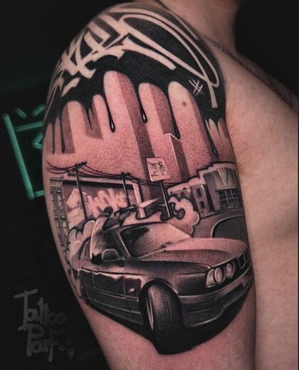 Тату эскиз # Тату мастер Дмитрий Парфенцев