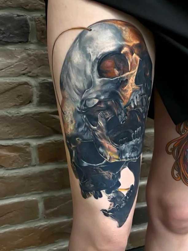 Desenmascarando el tatuaje de calavera: vida, muerte y todo lo demás