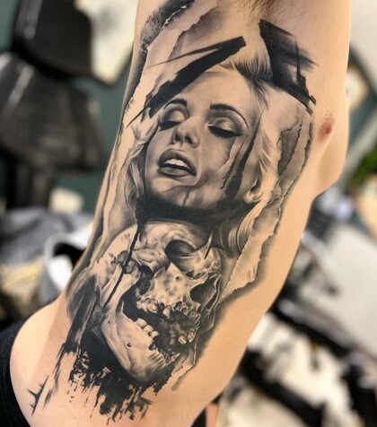 Тату эскиз # Тату мастер Silvia Kereki