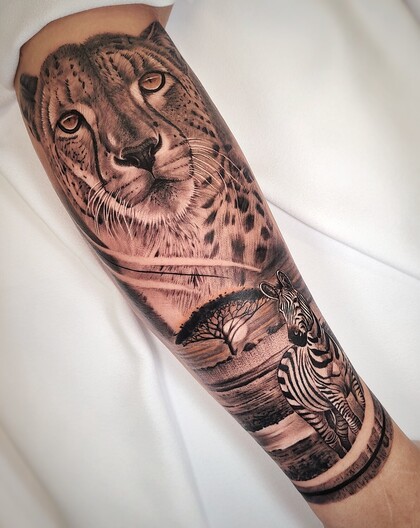 Тату эскиз # Тату мастер Daniel Moreno