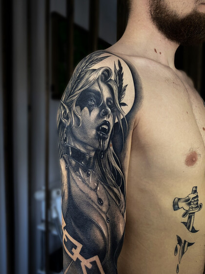 Тату эскиз # Тату мастер Артем Arion