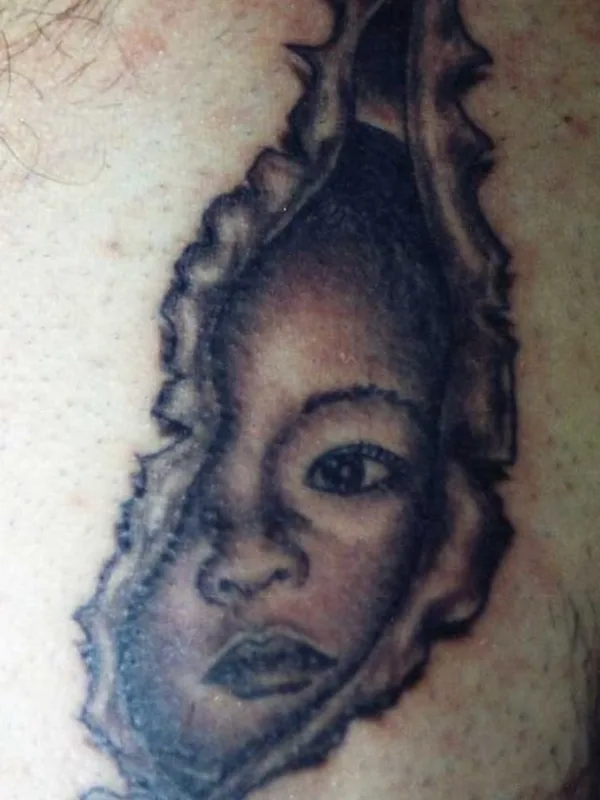 black and grey black and grey Tatuaggio su chest #99458 | Tatuatore Javier Aguirre