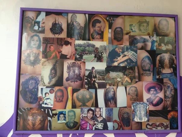 Realism Portraits, Wings tattoo on Full Back