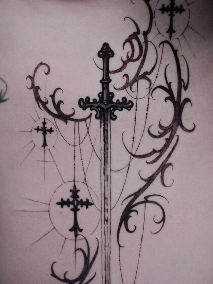 Тату эскиз #100579 Тату мастер Яворская Анастасия