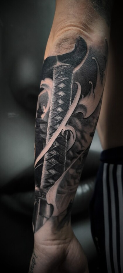 Тату эскиз # Тату мастер Андрей Смолин