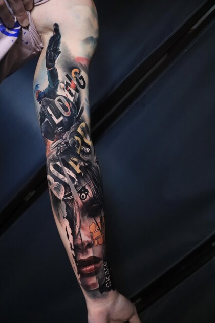 Тату эскиз #99976 Тату мастер Александр Лысов