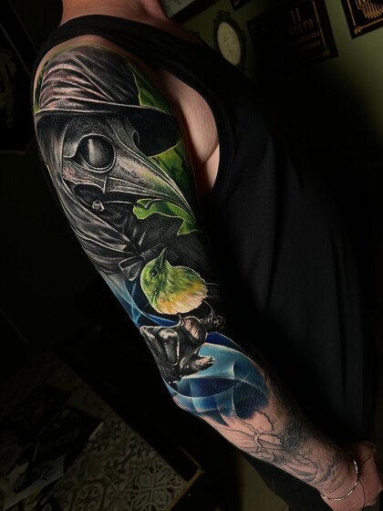 Тату эскиз # Тату мастер Александр Лысов