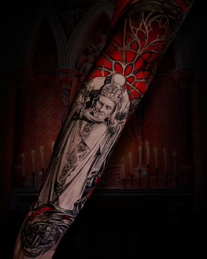 Тату эскиз #100088 Тату мастер Schelokov Dmitriy 