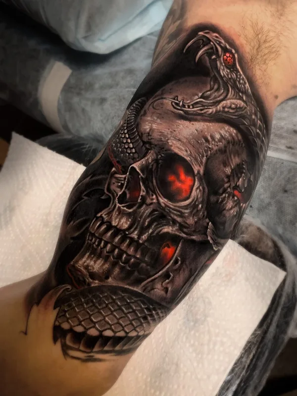 color realism tattoo auf forearm #100092 | Tätowierer Щелоков Дмитрий