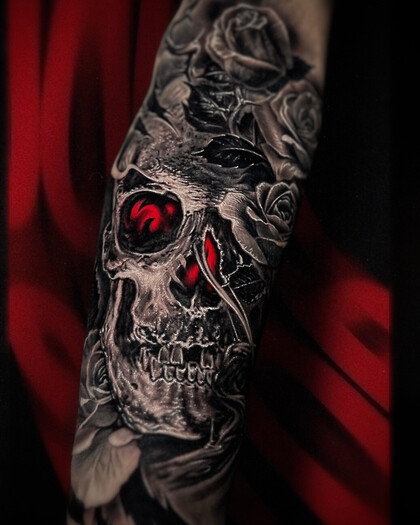 Тату эскиз #100106 Тату мастер Schelokov Dmitriy 