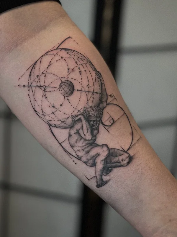 male blackandgrey realism 纹身 在 forearm #100206 | 纹身师 Arturs Garoza