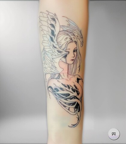 Тату эскиз #100224 Тату мастер Gleb Gusakov