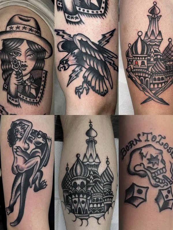 black and grey traditional tattoo on forearm #102110 | Tattoo Artist Тарапата Юрий