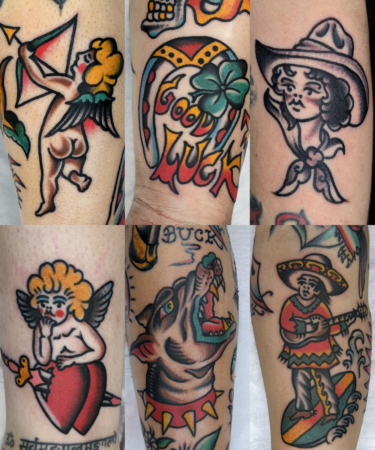 Traditional tattoo on Forearm