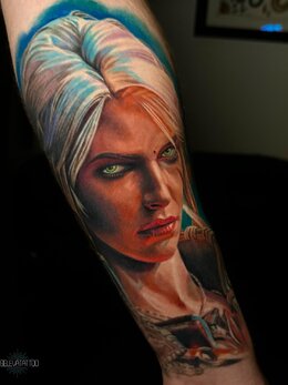 Portrait tattoo