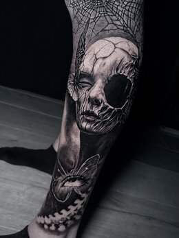 Horror tattoo